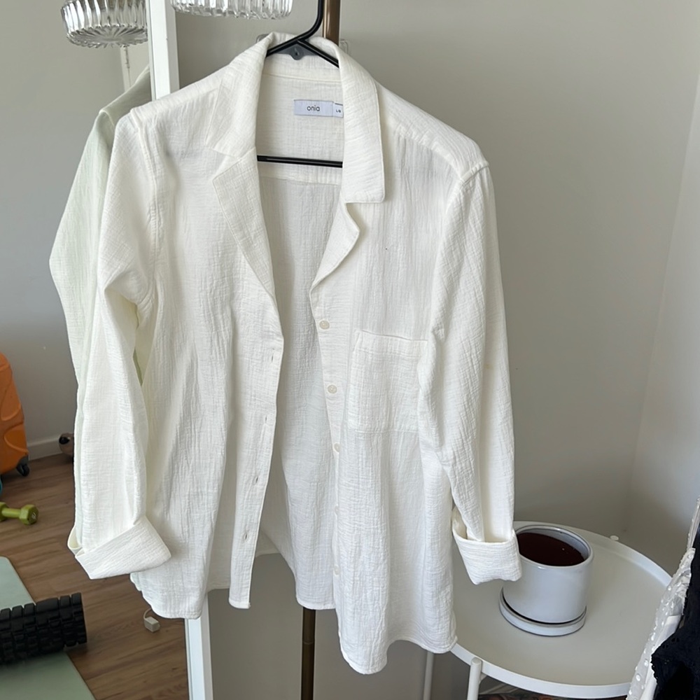 Onia white button down